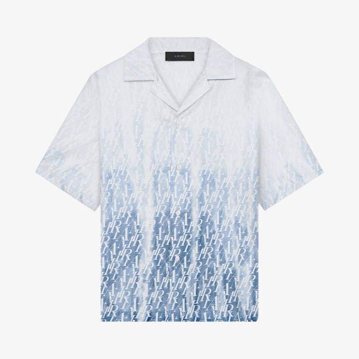 Amiri Gradient Repeat Silk Shirt