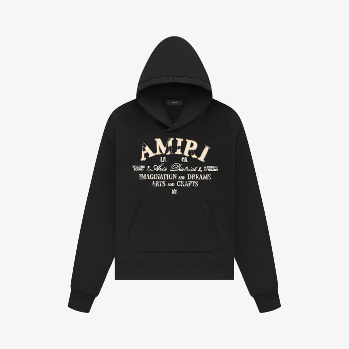 Amiri Distressed Arts District Hoodie