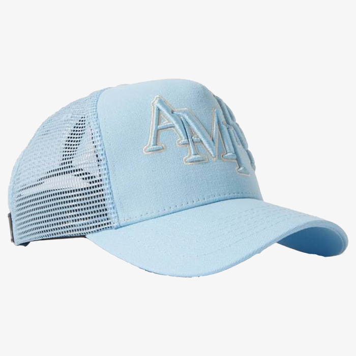 Amiri Logo Embroidered Trucker Hat