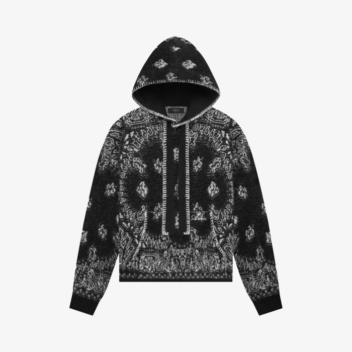 Amiri Bandana Hoodie