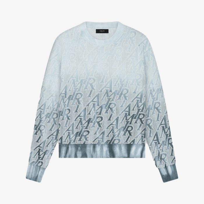 Amiri Repeat Tie Dye Crewneck