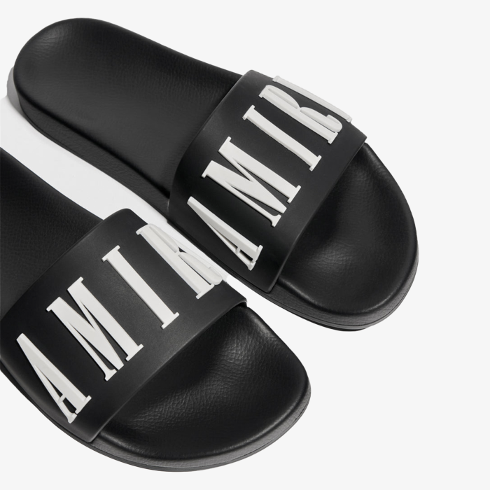 Amiri Logo Pool Slides