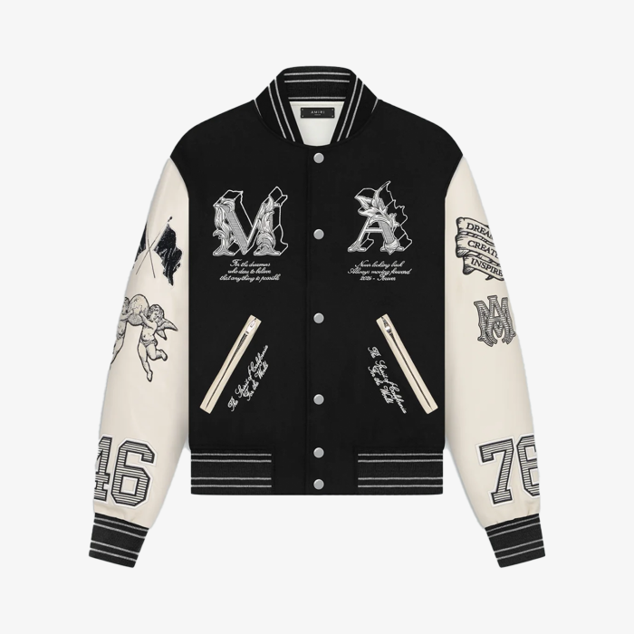 Amiri Angel Varsity Jacket