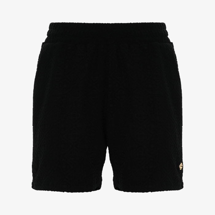 Casablanca Monogram Pattern Track Shorts