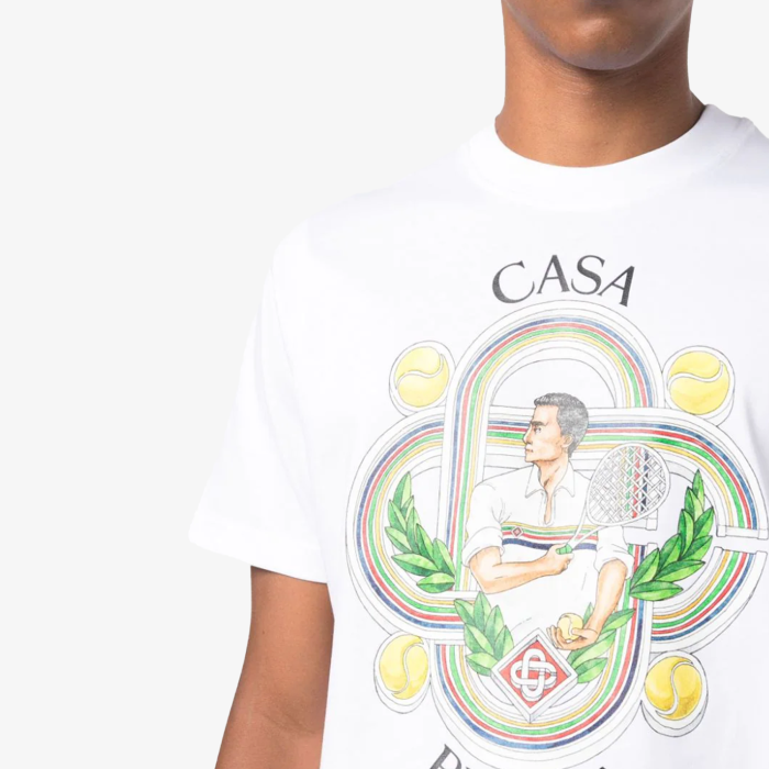 Casablanca Le Joueur Printed T-Shirt