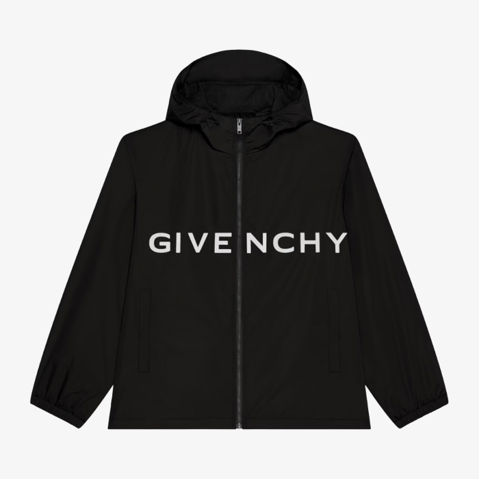 Givenchy Windbreaker In Technical Fabric