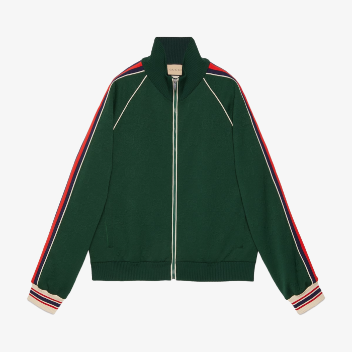 Gucci GG Jacquard Zip Jacket