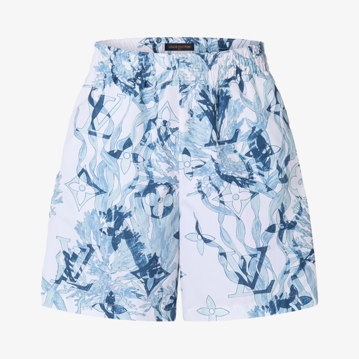 Louis Vuitton Printed Nylon Swim Shorts