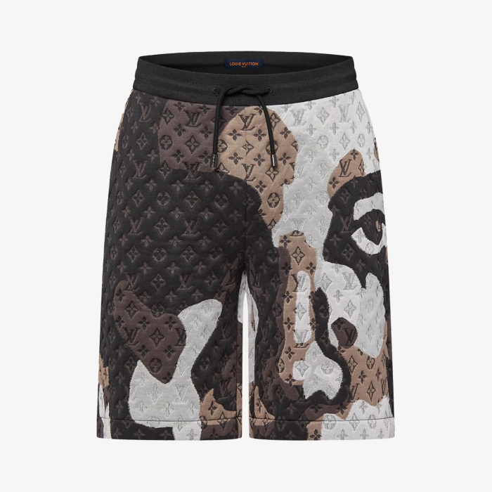 Louis Vuitton Monogram Jacquard Cotton Shorts