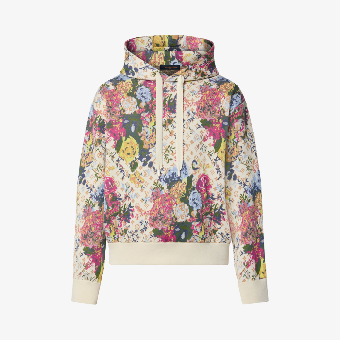 Louis Vuitton Graphic Floral Hoodie