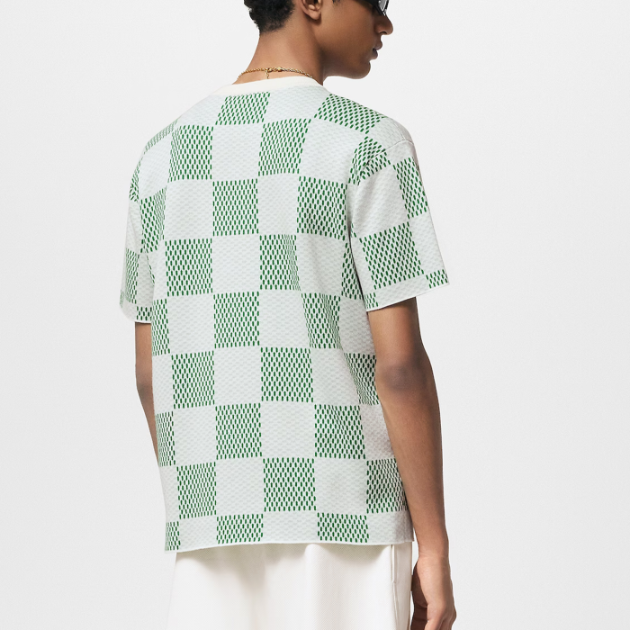 Louis Vuitton Checkered Knit T-Shirt