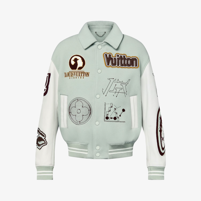 Louis Vuitton Varsity Leather Blouson