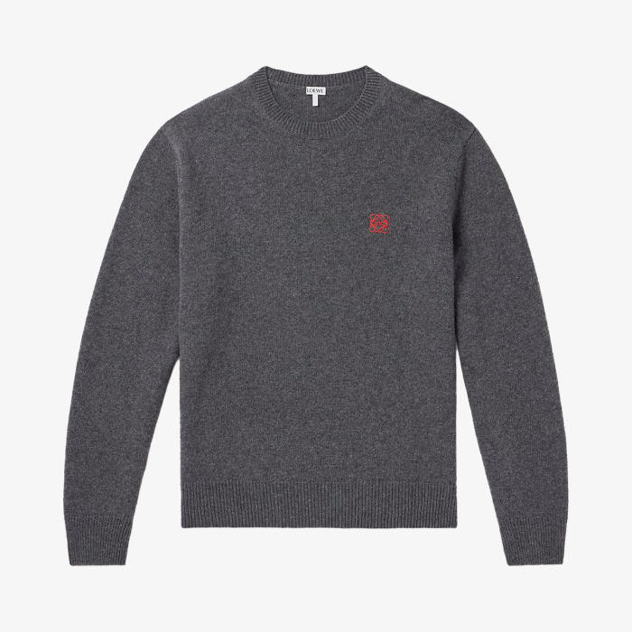 Loewe Anagram Logo Embroidered Sweater