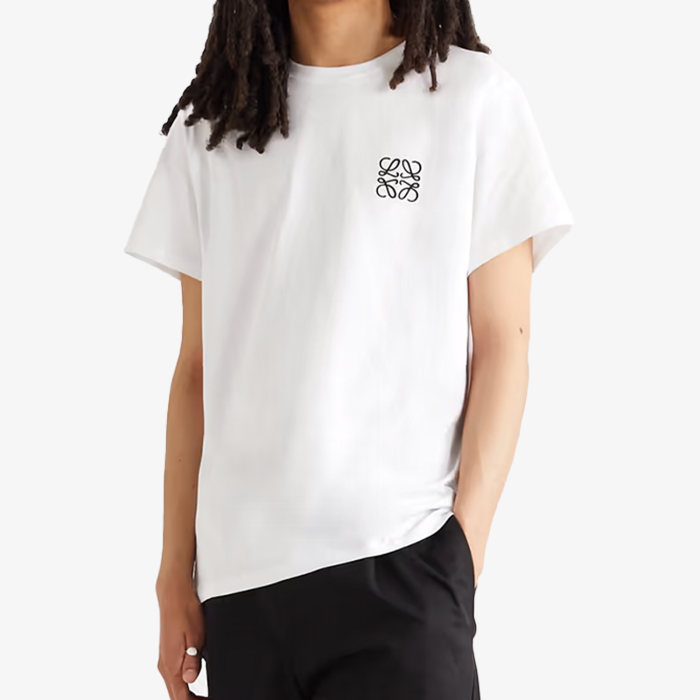 Loewe Logo Embroidered T-Shirt