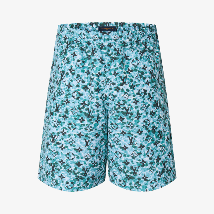 Louis Vuitton Printed Nylon Swim Shorts