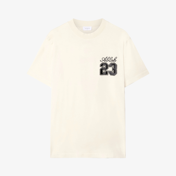 Off White Abloh 23 Embroidered T-Shirt