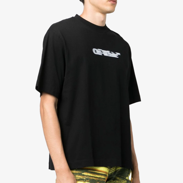 Off White Blurred Logo T-Shirt