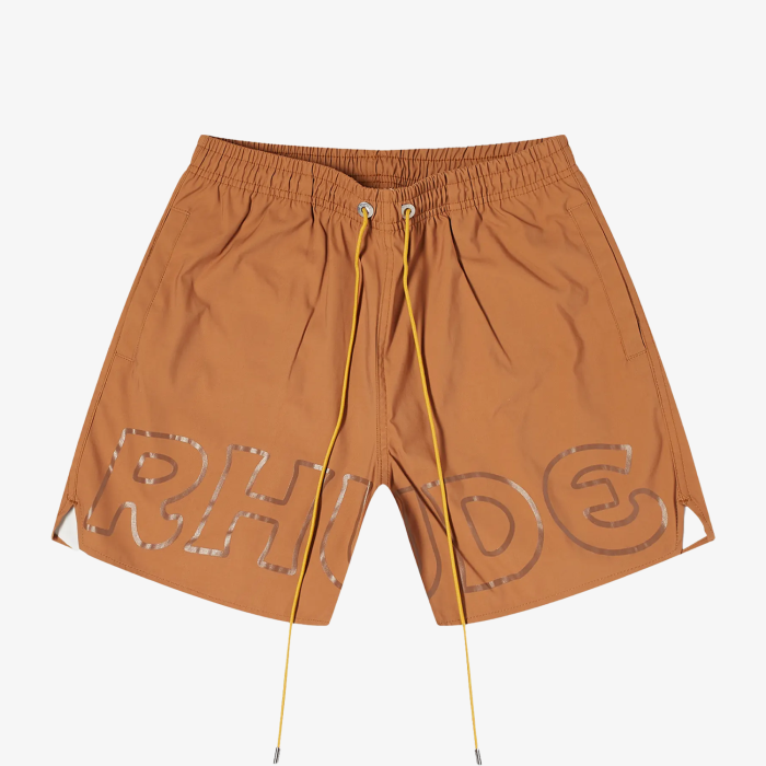 Rhude Camel Swim Shorts