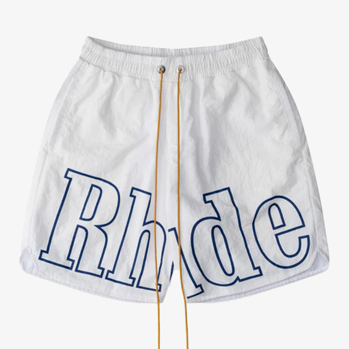 Rhude Logo Track Shorts